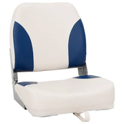 Sedile pieghevole per barca 1 set Blu e Bianco 41x36x48 cm 3284284