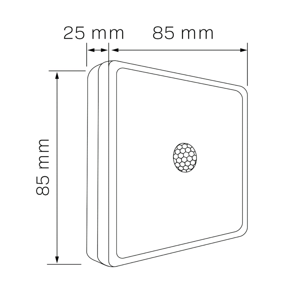 Lampada LED sottopensile con sensore, 3xAAA Polux 322074
