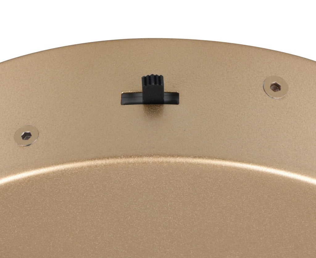 Lampada a sospensione LED oro Darvin Trio 52W CCT