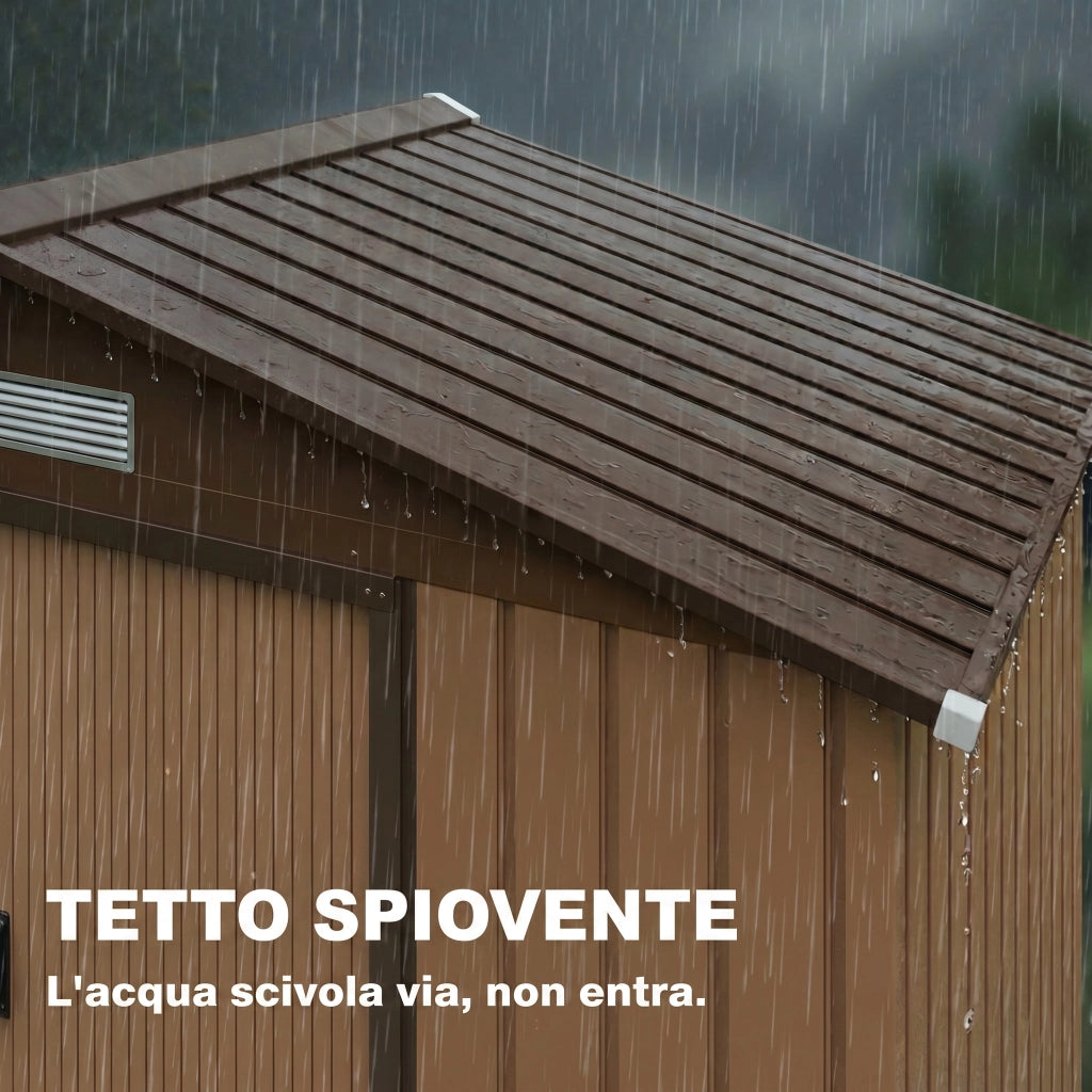 Casetta da Giardino ¨C Minimal ¨C 213x130x185cm Giallo