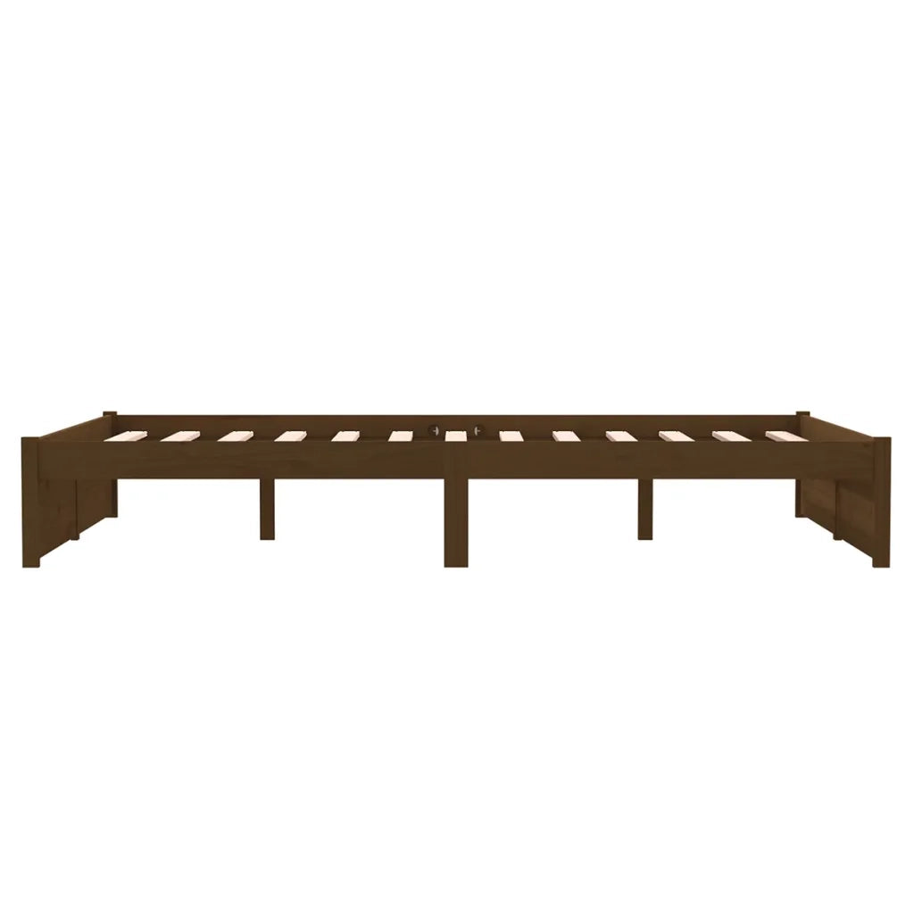 Giroletto senza Materaso Ambra in Legno Massello 120x190 cm