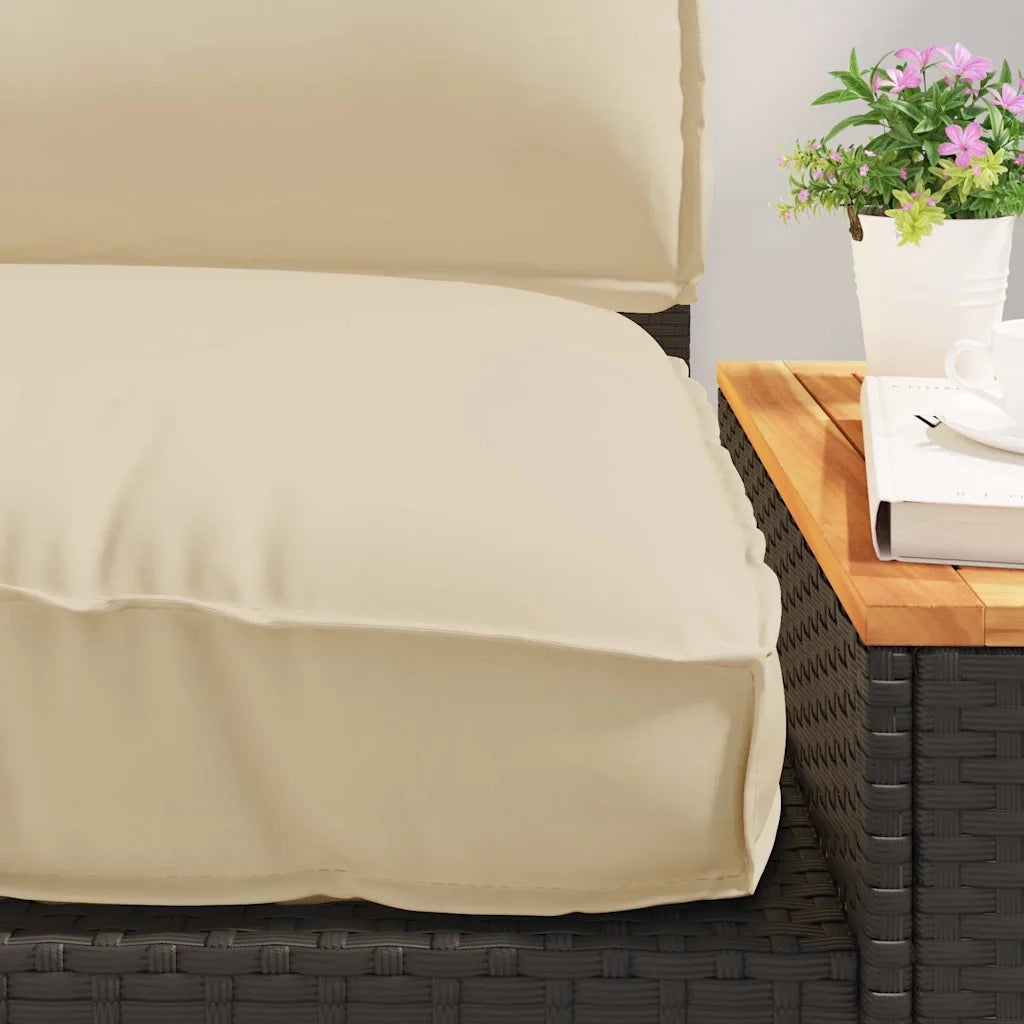 Set di Cuscini 3 pcs Beige Tessuto Oxford 3402132