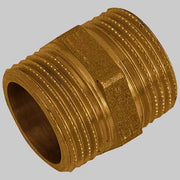 NIPLES 5 FILETTI OTTONE GIALLO  1 x 1     MADE IN ITALY