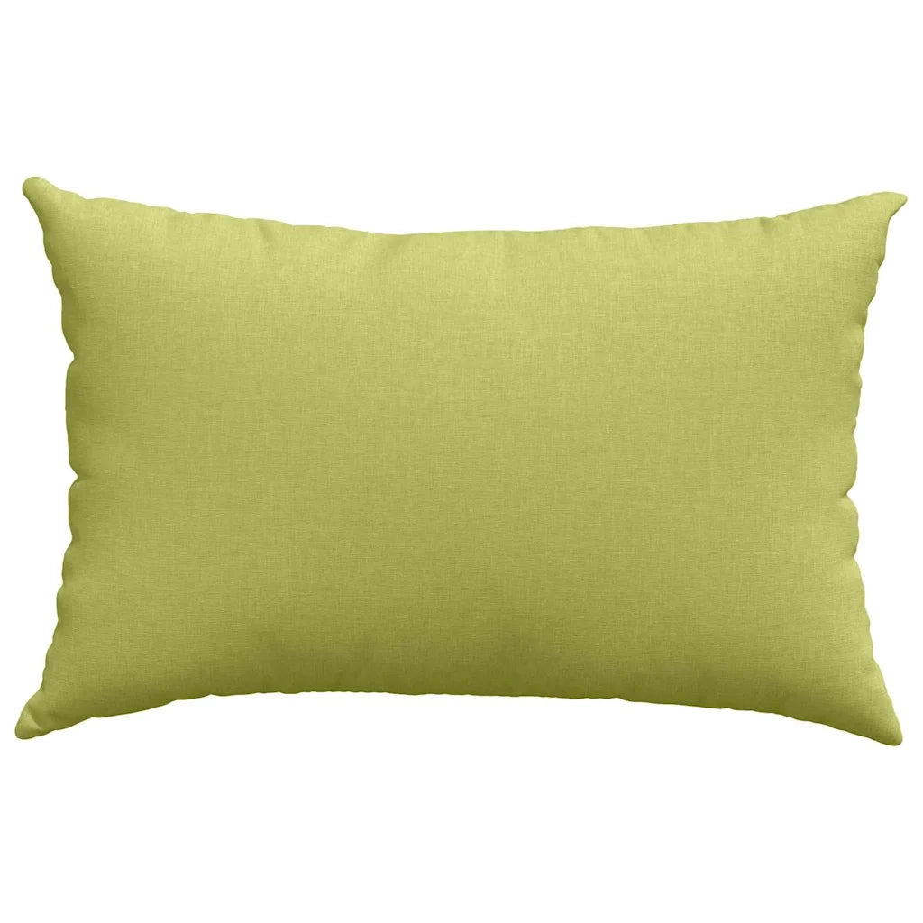Cuscini da Divano 2 pz | Cuscini per sedie Verde chiaro 60 x 40 cm Tessuto