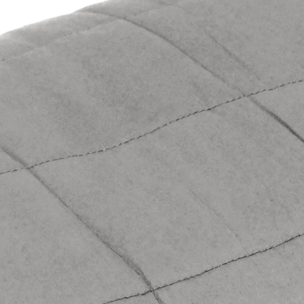 Coperta Ponderata Grigia 220x260 cm 11 kg Tessuto 350730