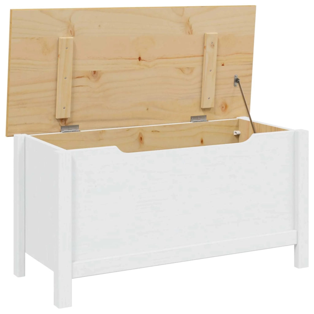 Scatola di Stoccaggio HILL Bianco e marrone miele CFW2780518