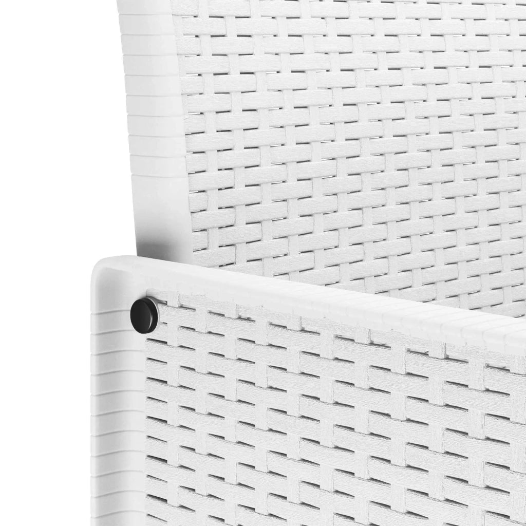 Set da Pranzo per Giardino 9 pcs Grigio chiaro Polipropilene 3378750