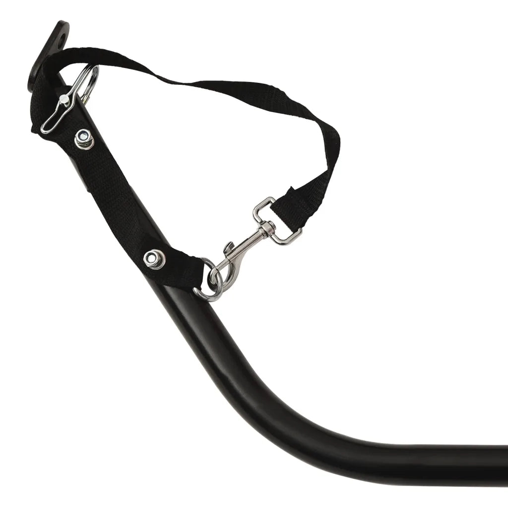 Rimorchio da Bici Nero e Rosso 45 kg in Ferro CFW3623062