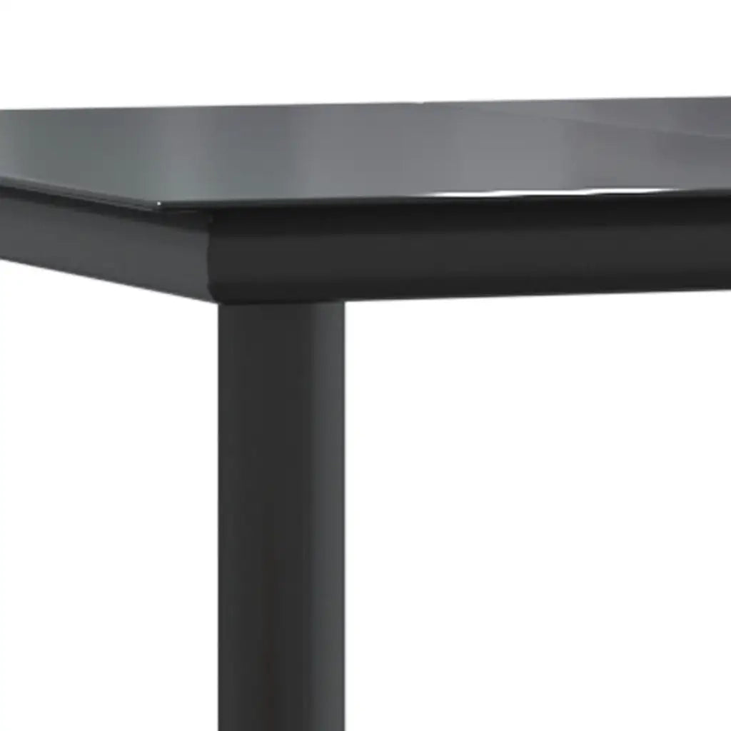 Set Pranzo da Giardino 7pz con Cuscini Marrone Polyrattan Vetro 3334560