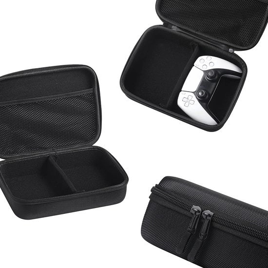 Controllerhoes, protezione dura per due controller di gioco - Borsa per due controller con spazio per cavi e accessori