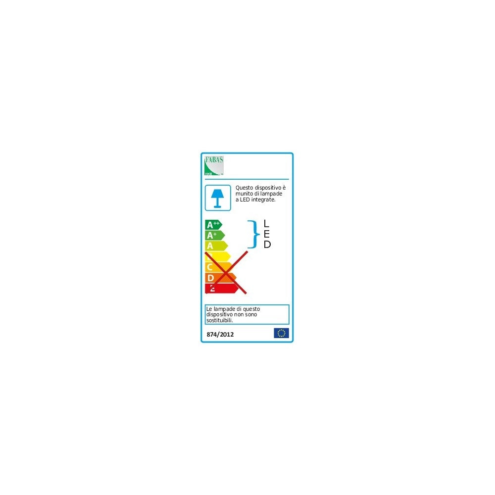 Plafoniera BARD a led moderna 39W Antracite 3394-62-282 Fabas Luce