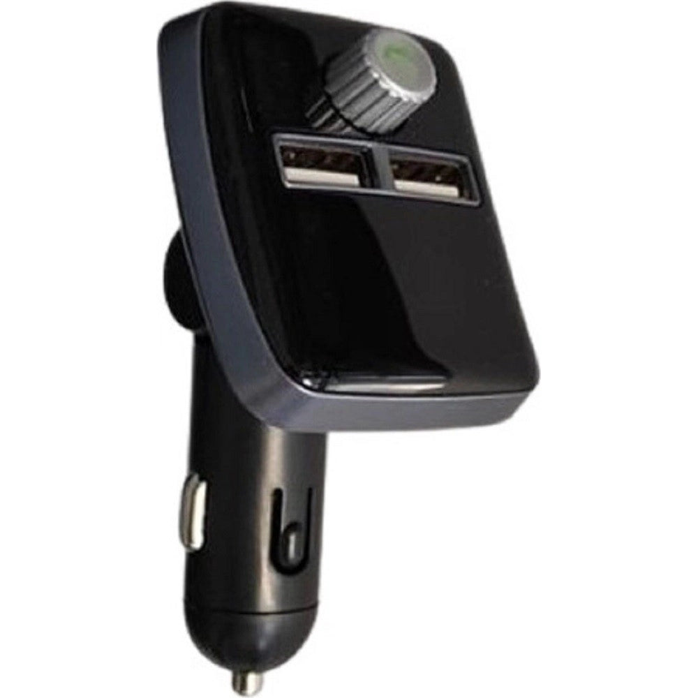 Trade Shop - Trasmettitore Fm Auto Bluetooth Q-b67 Vivavoce Lettore Mp3 Caricatore Usb Doppio -