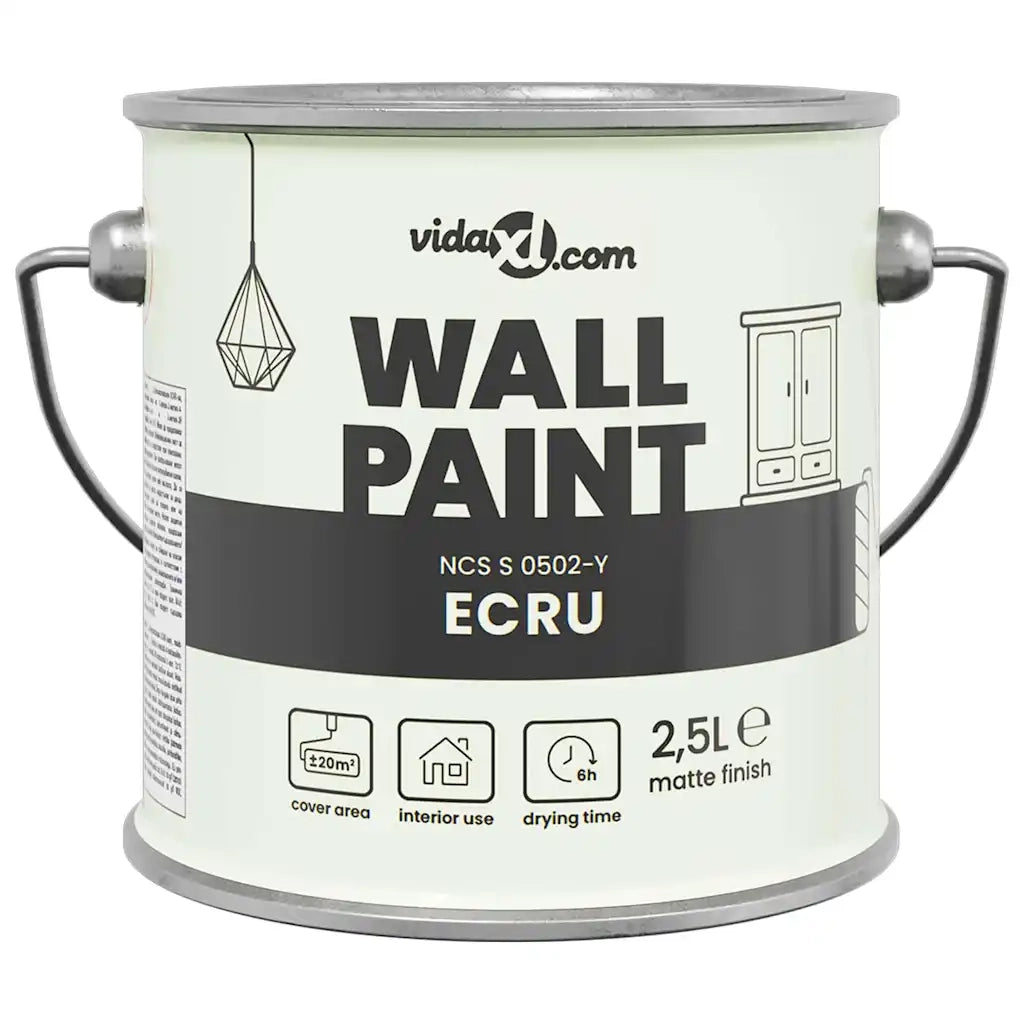 Pittura murale Marrone 2,5 L Stampa da parete 4008520