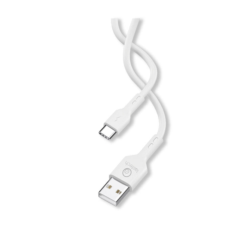 CAVO USB FLESSIBILE TYPE C 1,5 M BIANCO- 1,0 pz