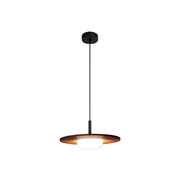 Lampada a sospensione CARMINO LED 8W terracotta legno
