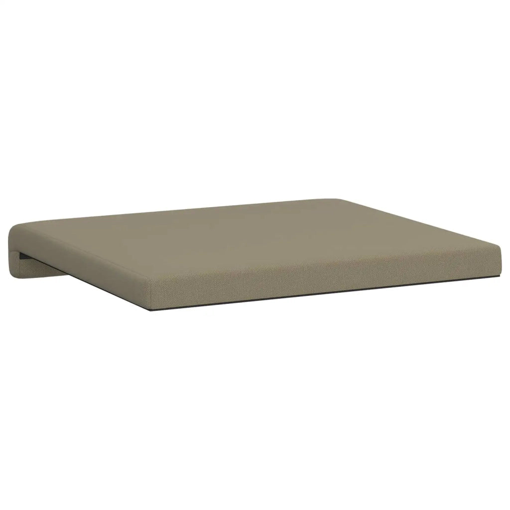Cuscino per panchina 2 pcs Velvet testurizzato Cachi 42043081