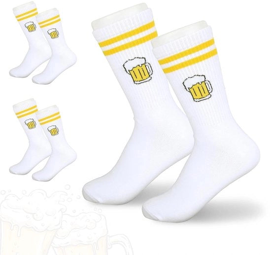 Due regali di birra per uomini - calze divertenti e apribottiglie