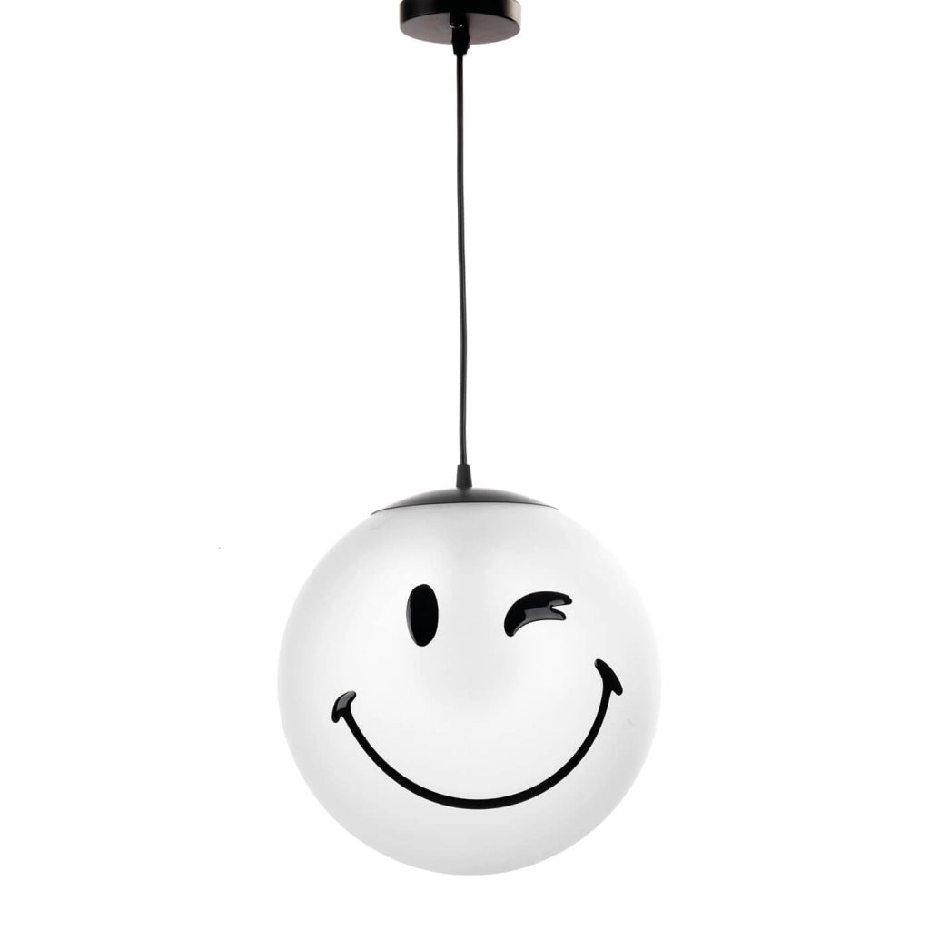 Sospensione Smiley BIRBO bianca