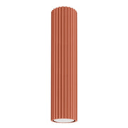 Lampada da soffitto KARBON 30 rosso ocra