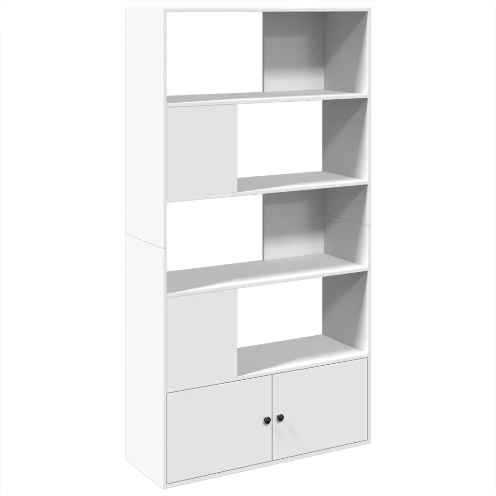 Libreria Bianca 100x36x189 cm in Legno Multistrato 3295324