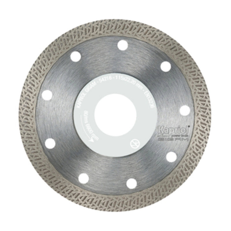 KAPRIOL DISCO DIAMANT CONT D 115 MM 54216