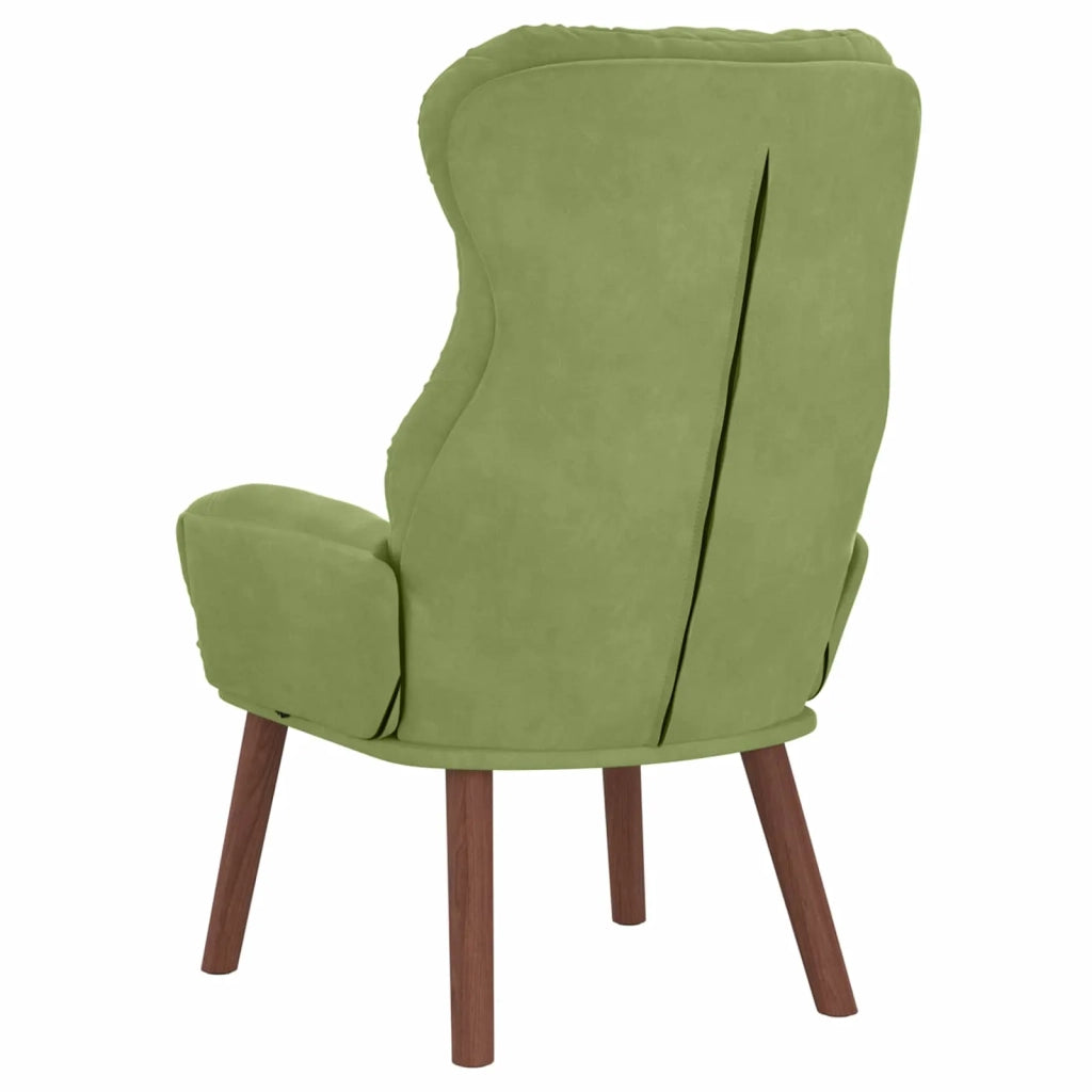 poltrona Verde chiaro 69 x 74 x 93 cm Velluto 42001890