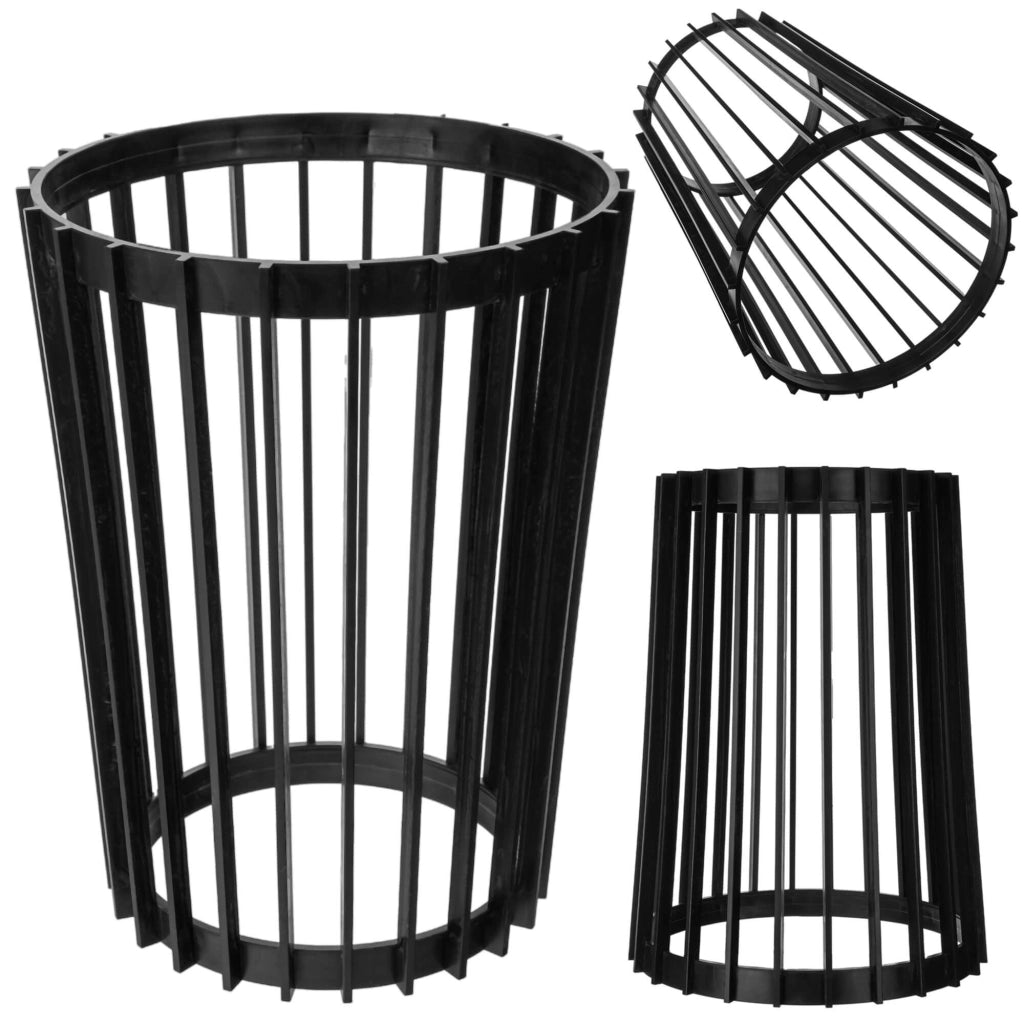 Supporto per fiori e piante KADAX, bifacciale, nero, 53,5 cm