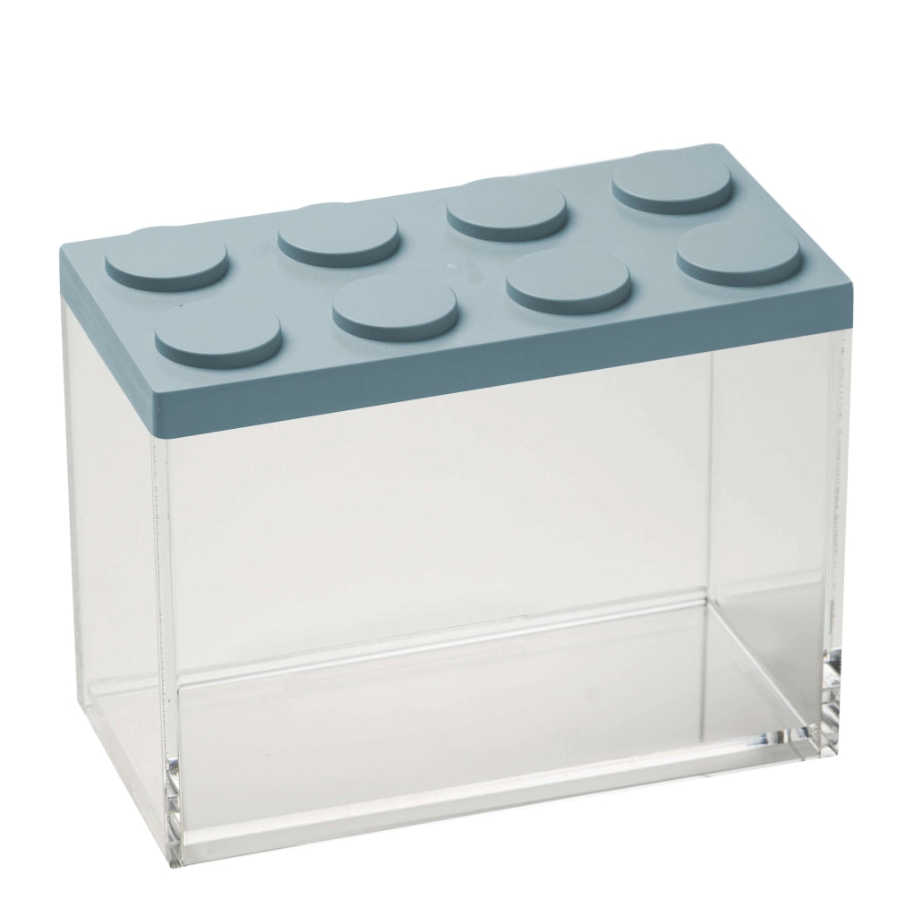 CONTENITORE BRICKSTORE 0,5 litro/Azzurro