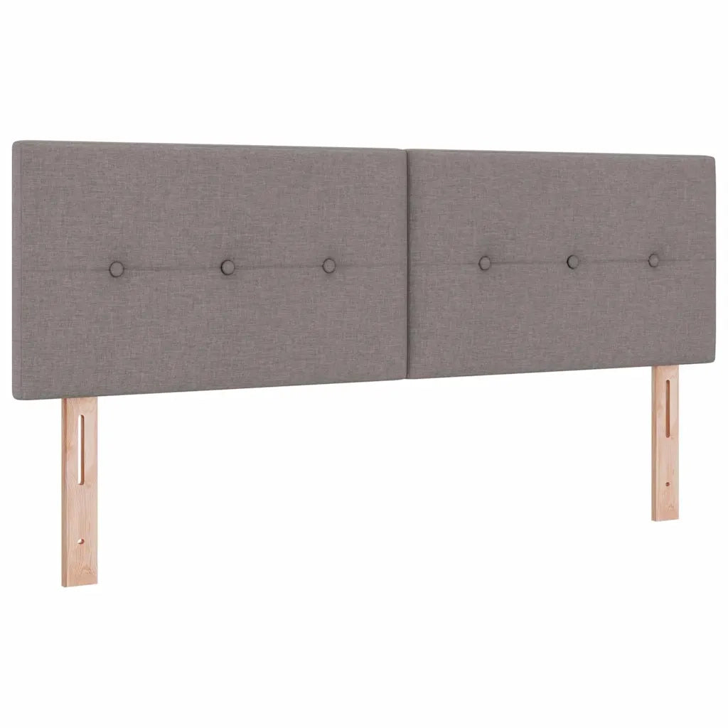 Letto a Sorgente LED con materasso Talpa 140 x 190 cm Tessuto