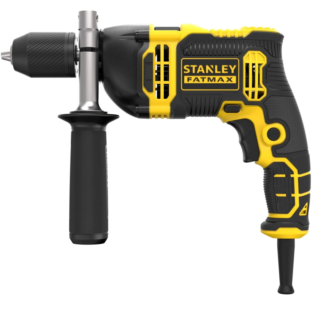 Stanley Fatmax FMEH750K-QS – Trapano a percussione 750 W con mandrino 13 mm e valigetta