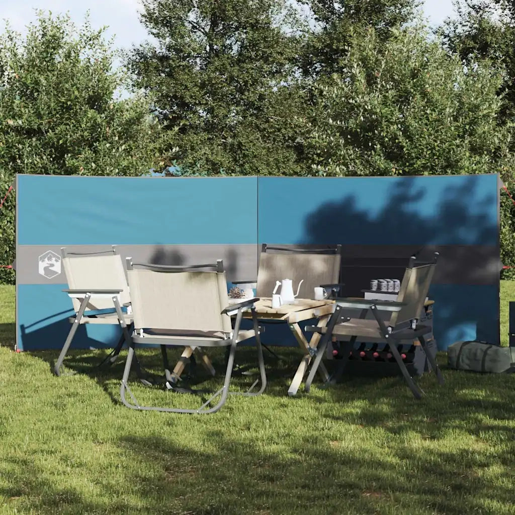 Frangivento da Campeggio Blu 344x120 cm Impermeabile 4009652