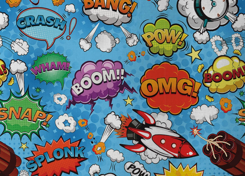 Copripiumino Sacco Piumone Freestyle Per Ragazzi 100% Cotone Digitale Boom 26 - Piazza E Mezza - Boom