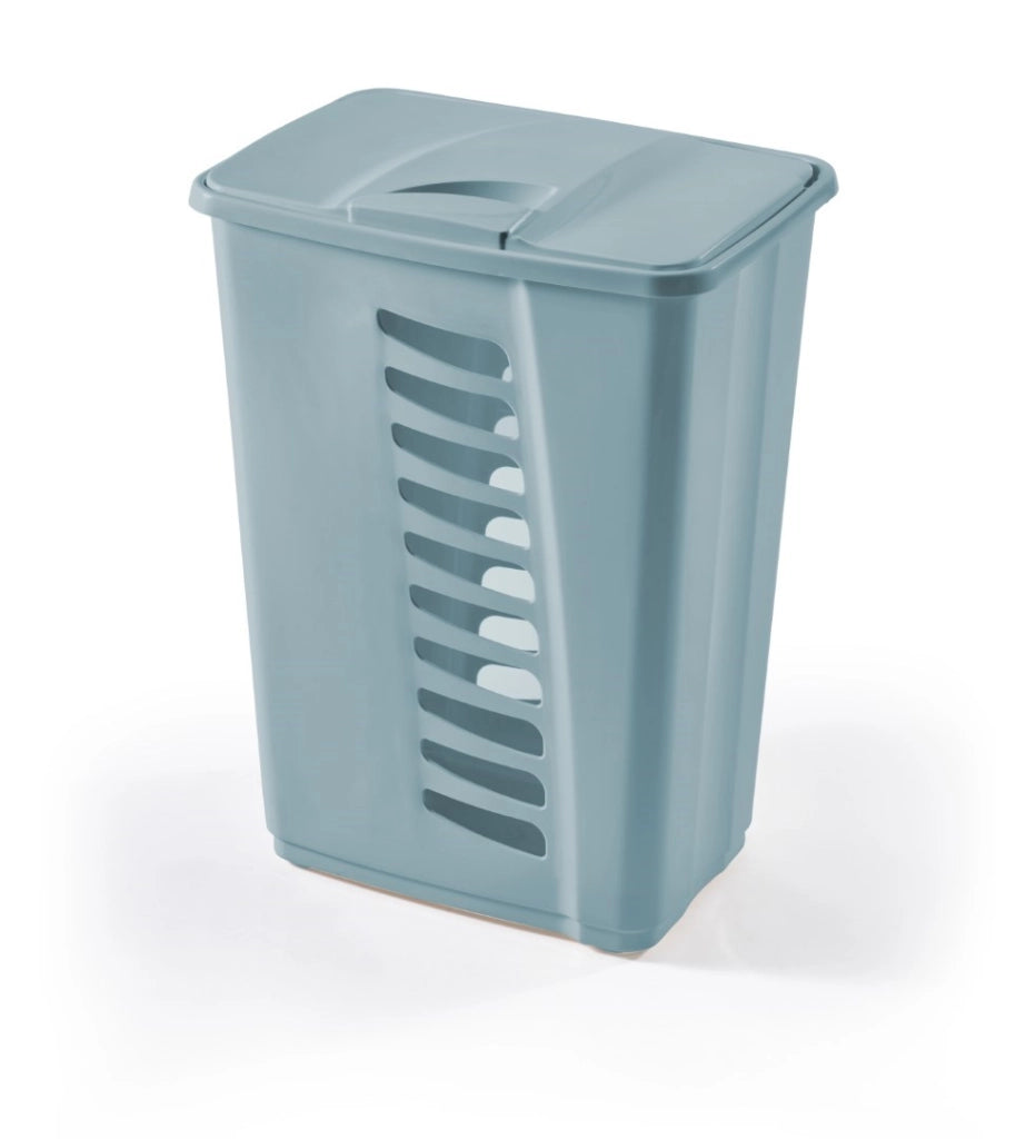 Contenitore Rettangolare Per Biancheria 45 L Olly Azzurro Sky - Mazzei Home