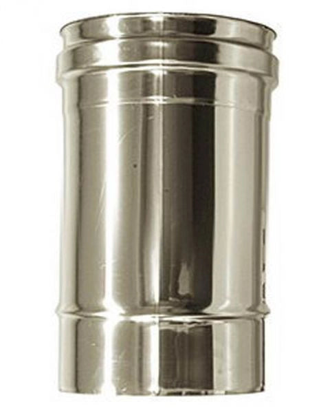 Canna fumaria parete doppia coibentata inox   dn 250/300 l 0,25 mt