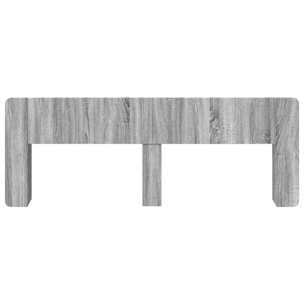 Testata del letto Grigio Sonoma Legno ingegnerizzato 8001234