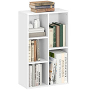 Libreria 2 livelli 5 scomparti ¨C Xylo ¨C Truciolato bianco