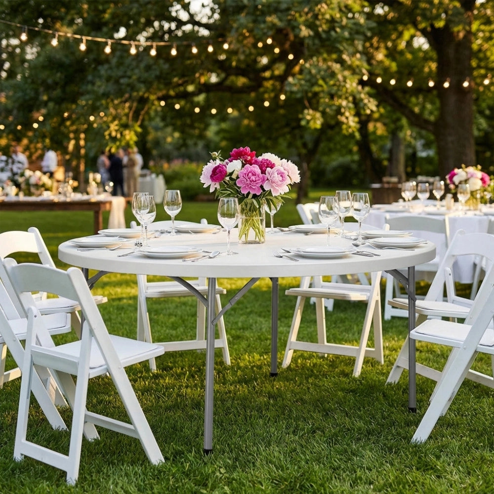 TAVOLO CATERING Ø 120 PIEGHEVOLE