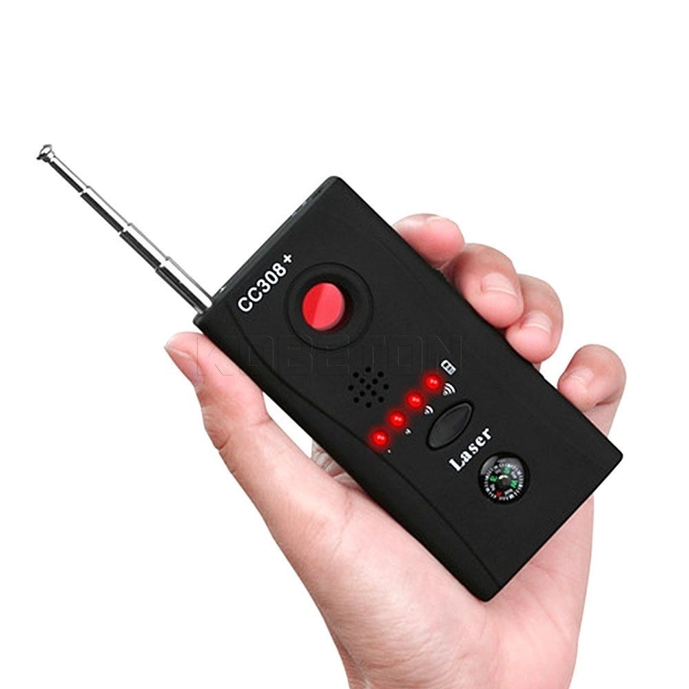 Trade Shop - Rilevatore Microspie Segnali Wireless 1.2 G 2.4 G Rilevatore Infrarossi Cc308+ -