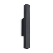 Applique Look 2 Luci Led Integrato Nera