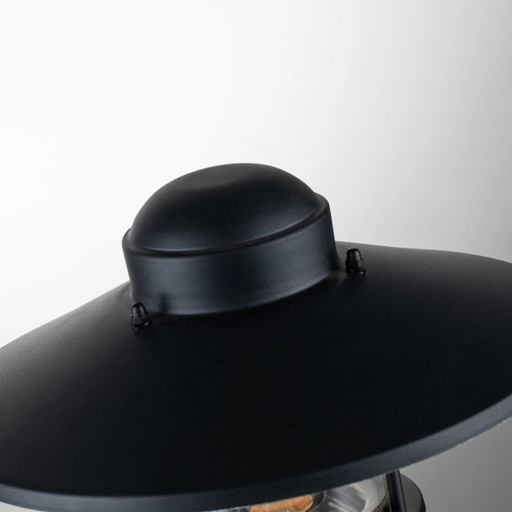 Lampada esterna basamento sensore nera E27 60W Elstead