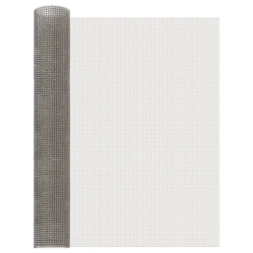 Rete per schermatura 80 x 1000 cm 3 Mesh Argento 42039637