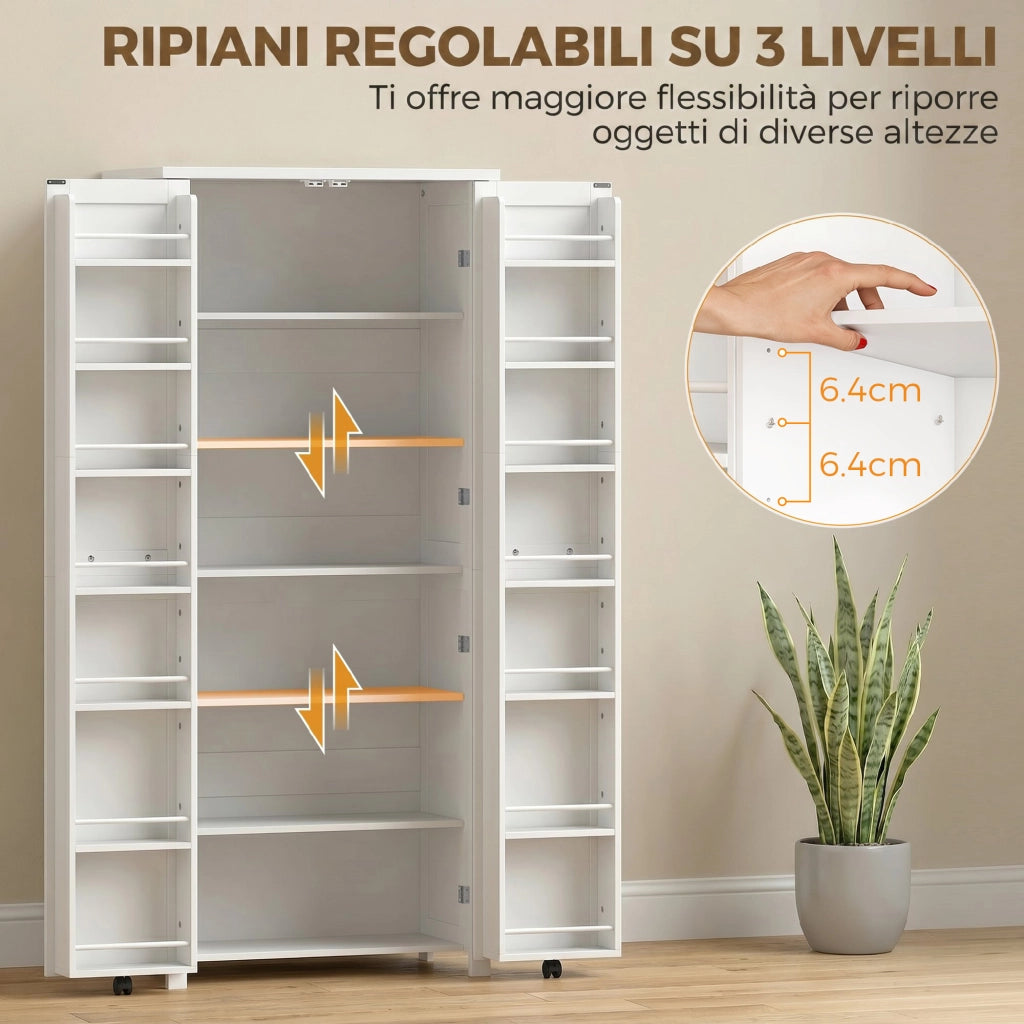 Mobile Cucina con Ante e Cassetti ¨C Zephmum ¨C Bianco