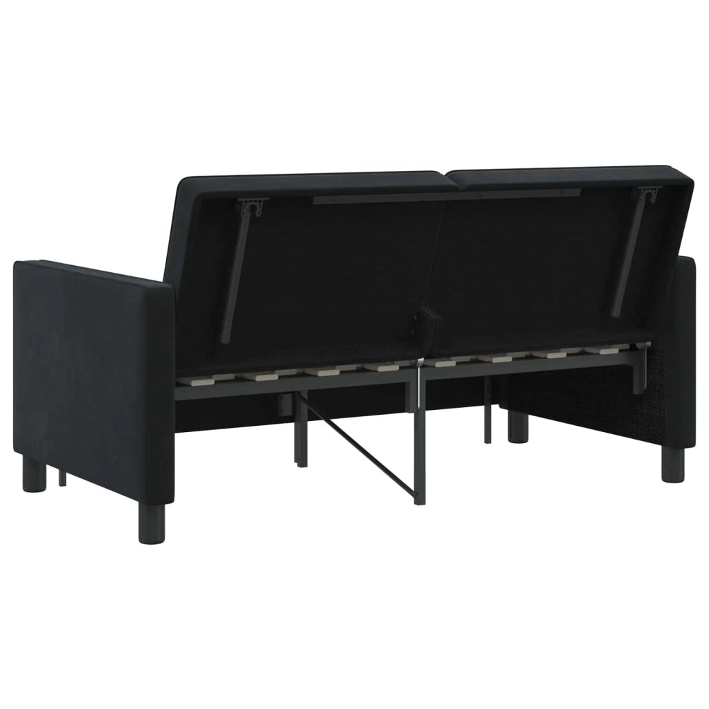 Divano letto Nero Tessuto 42033358