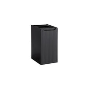 Mobile da bagno VANO – 1 porta – Nero opaco – L30 × P39 × H57 cm – Da appendere