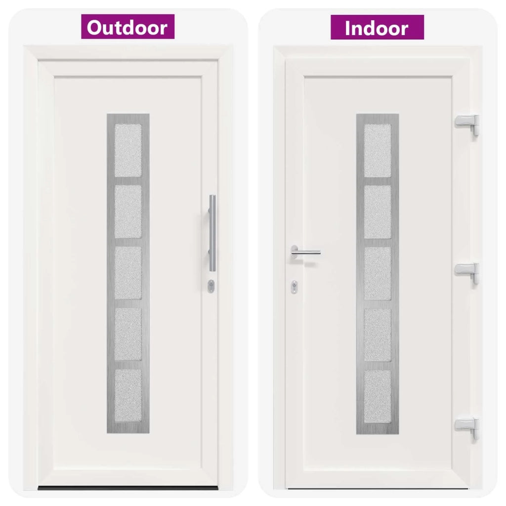 Porta Frontale Bianco 88 x 200 cm PVC 3445675