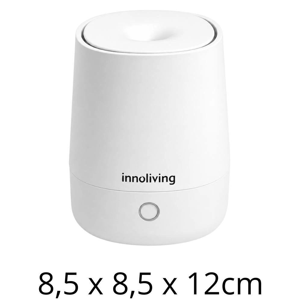 Diffusore aroma ultrasuoni cordless ricaricabile con led
