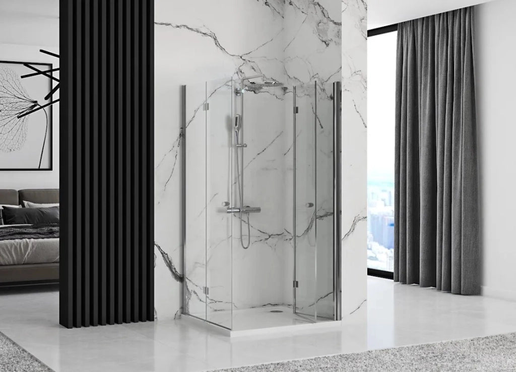 Cabina Doccia Pieghevole Rea Fold N2 Modulare 120x120
