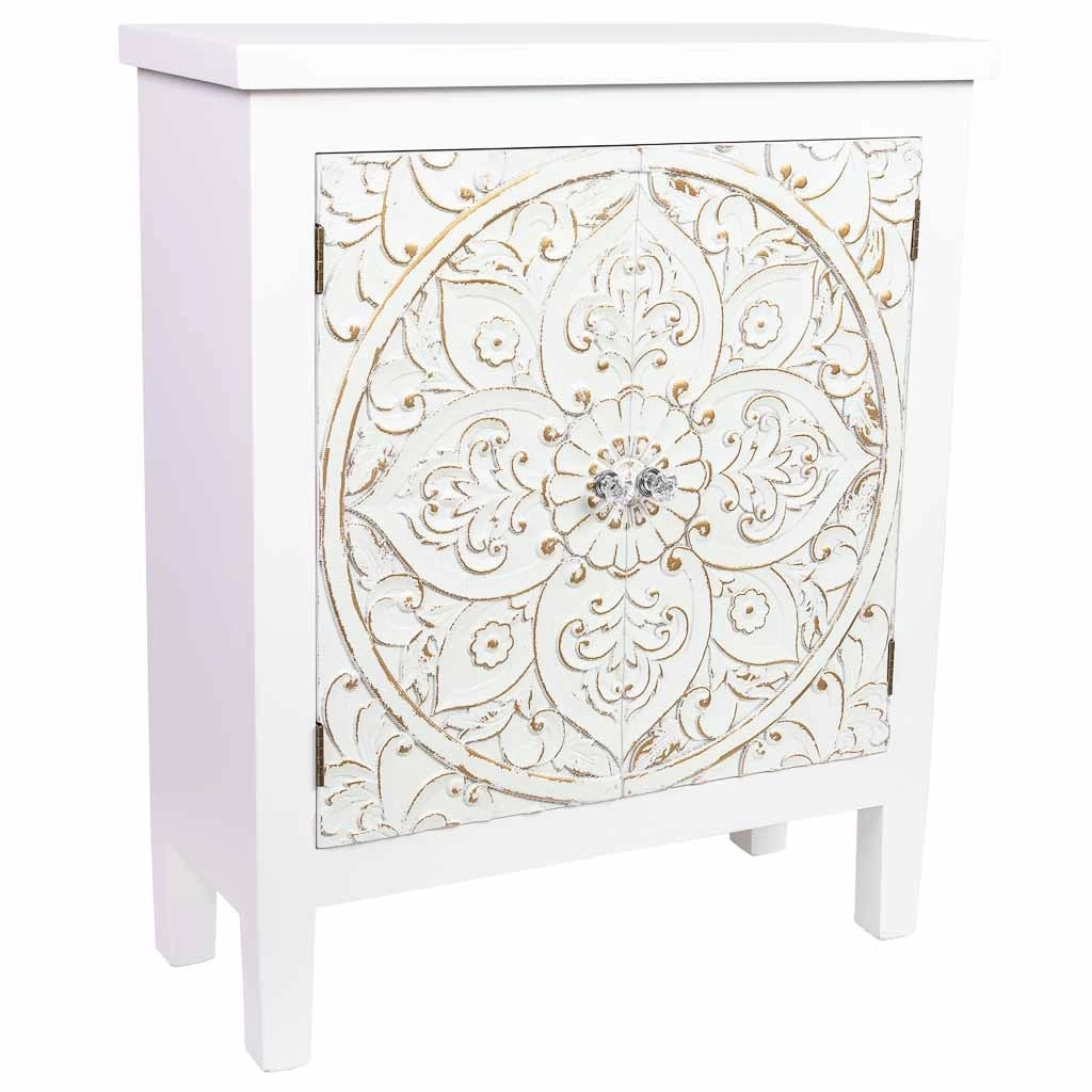Credenza in legno con 2 porte 68x27,5x82