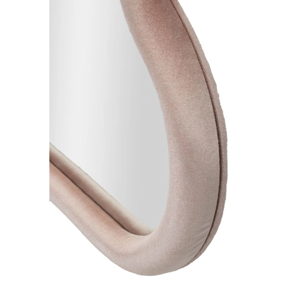 Specchio con Cornice Cloud, Rosa, MDF, 90x4x60 cm