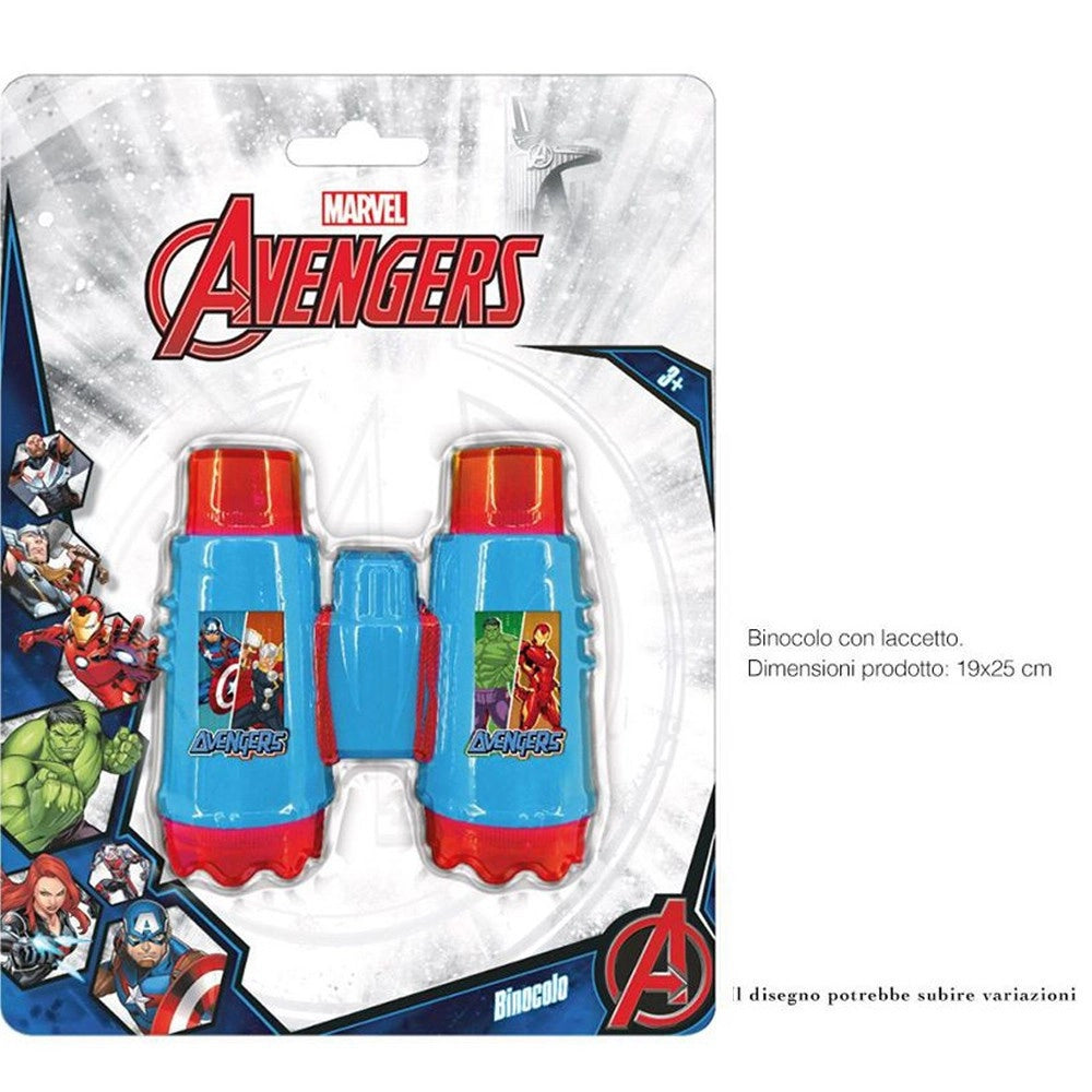 Trade Shop - Binocolo Avventura Avengers Marvel Gioco Giocattolo Bambini Con Luci E Suoni -